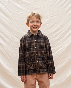 Porter Workshirt dark tartan from Matona