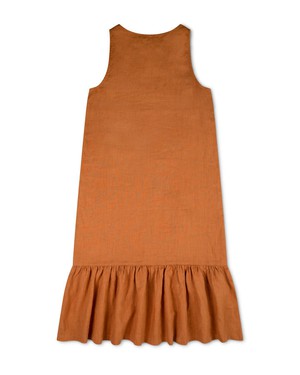 Frill Dress rust from Matona