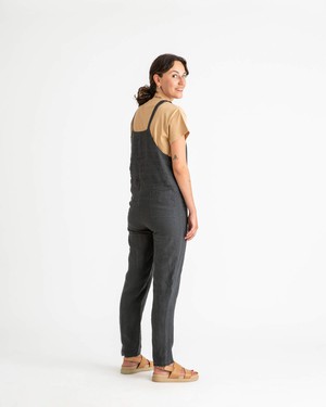 Linen Overall black from Matona