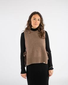 Apron Vest sepia via Matona