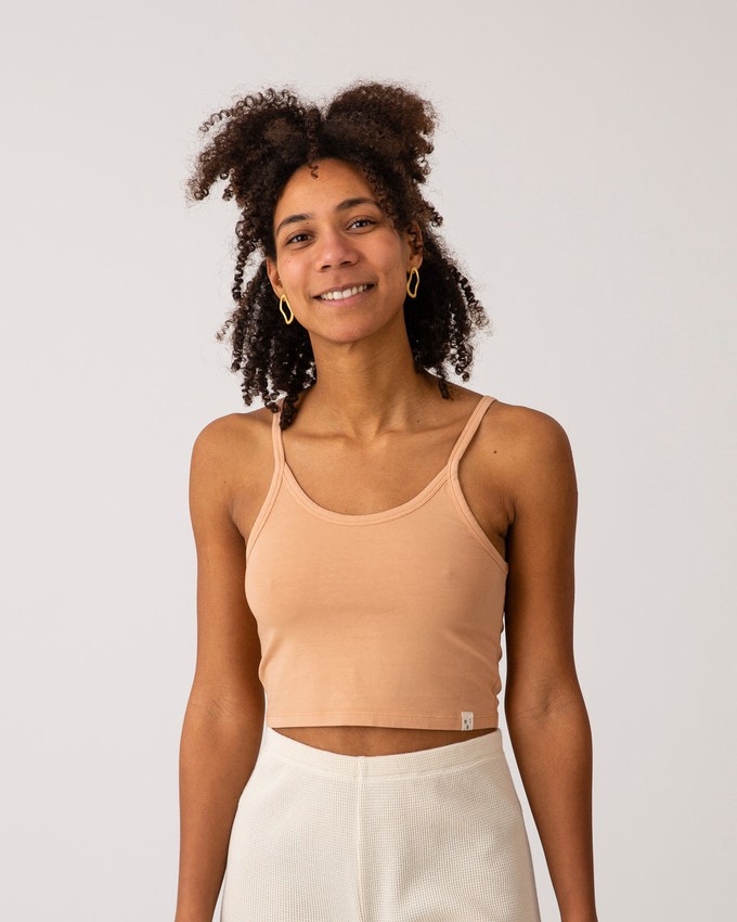 Basic Crop Top terracotta from Matona