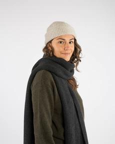 Knit Scarf charcoal via Matona