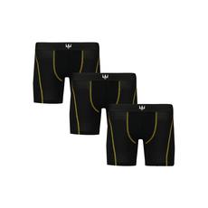 Yellow Stitched Boxershorts 3-pack via Mausons