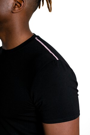 Pink Stitched T-shirt from Mausons