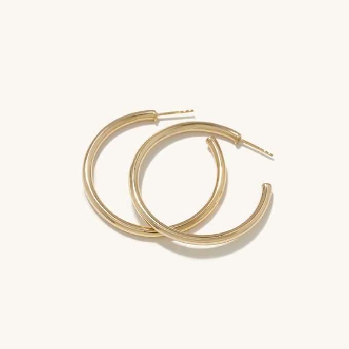 Tube Hoops from Mejuri