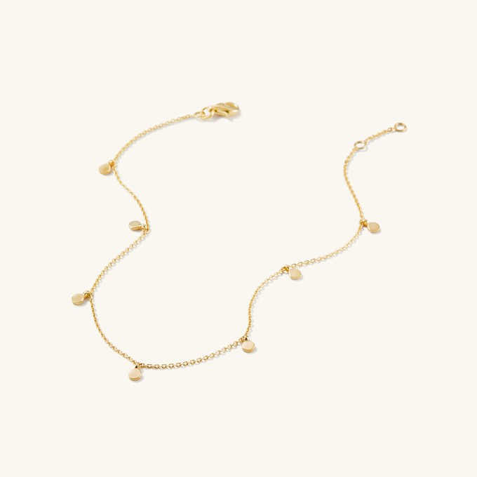 Dot Chain Anklet from Mejuri