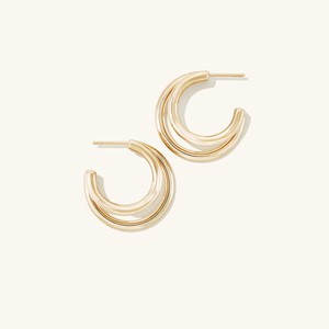 Duet Hoops from Mejuri