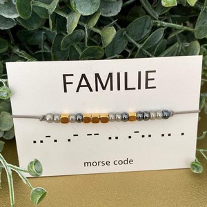 morse armband ‘familie’ from MI-AMI