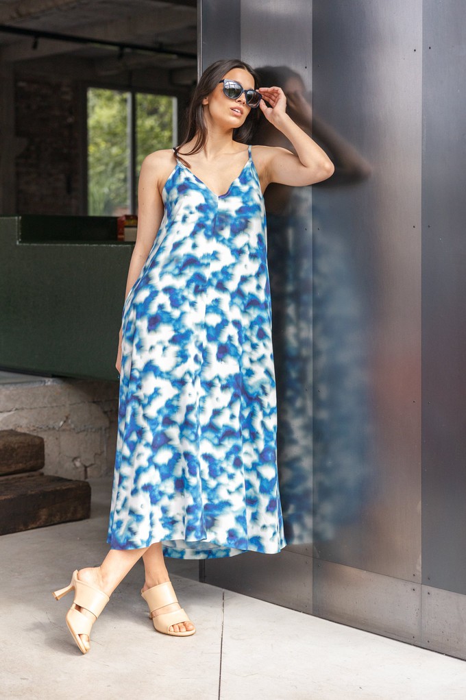 Ariel dress Water print from Mon Col Anvers