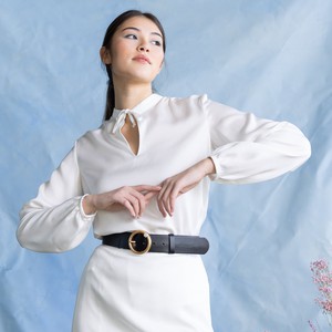 Sol blouse Off-white - Last size: 42 from Mon Col Anvers