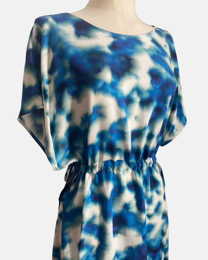 Twist dress Water print from Mon Col Anvers
