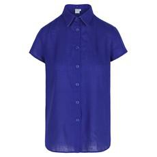 Oase blouse Royal blue via Mon Col Anvers