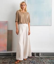 Clay pants Linen - Last size: 42 via Mon Col Anvers