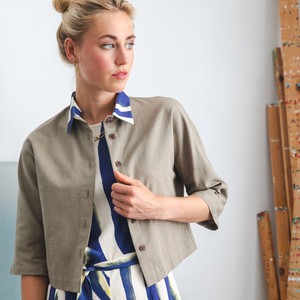 Umber blouse Coriander from Mon Col Anvers