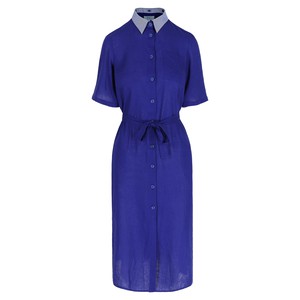 Saké dress Royal blue from Mon Col Anvers