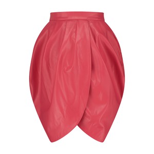 HOT PINK DRAPED SKIRT from MONIQUE SINGH