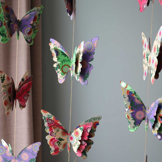 3D Vlinderslinger van papier - Mariposa from MoreThanHip