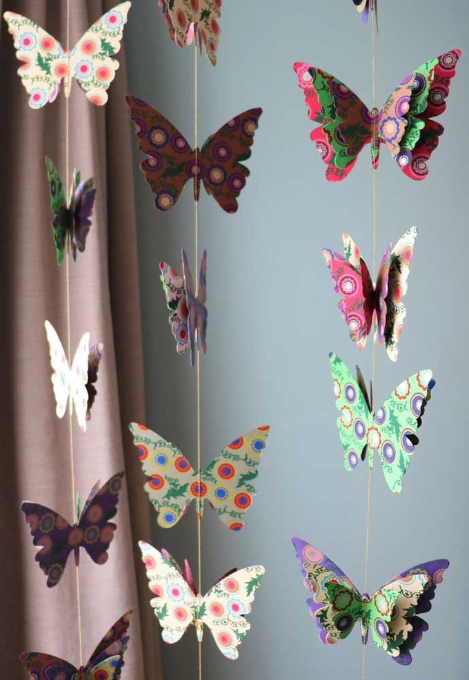 3D Vlinderslinger van papier - Mariposa from MoreThanHip