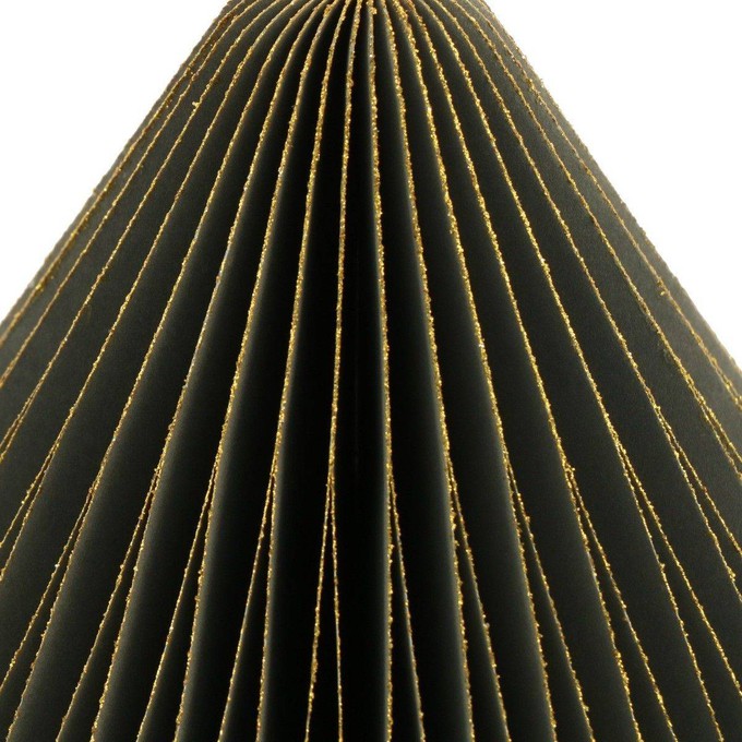 Decoratieve papieren kerstbomen 25/20cm  (set 2 stuks) - Picea antraciet from MoreThanHip