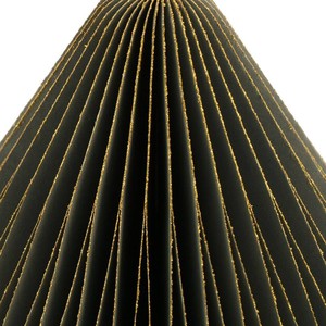 Decoratieve papieren kerstbomen 25/20cm  (set 2 stuks) - Picea antraciet from MoreThanHip