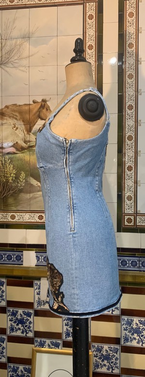 Upcycled Dungaree Dress from MPIRA