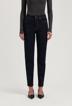 Mams High Tapered - Strong Blue from Mud Jeans