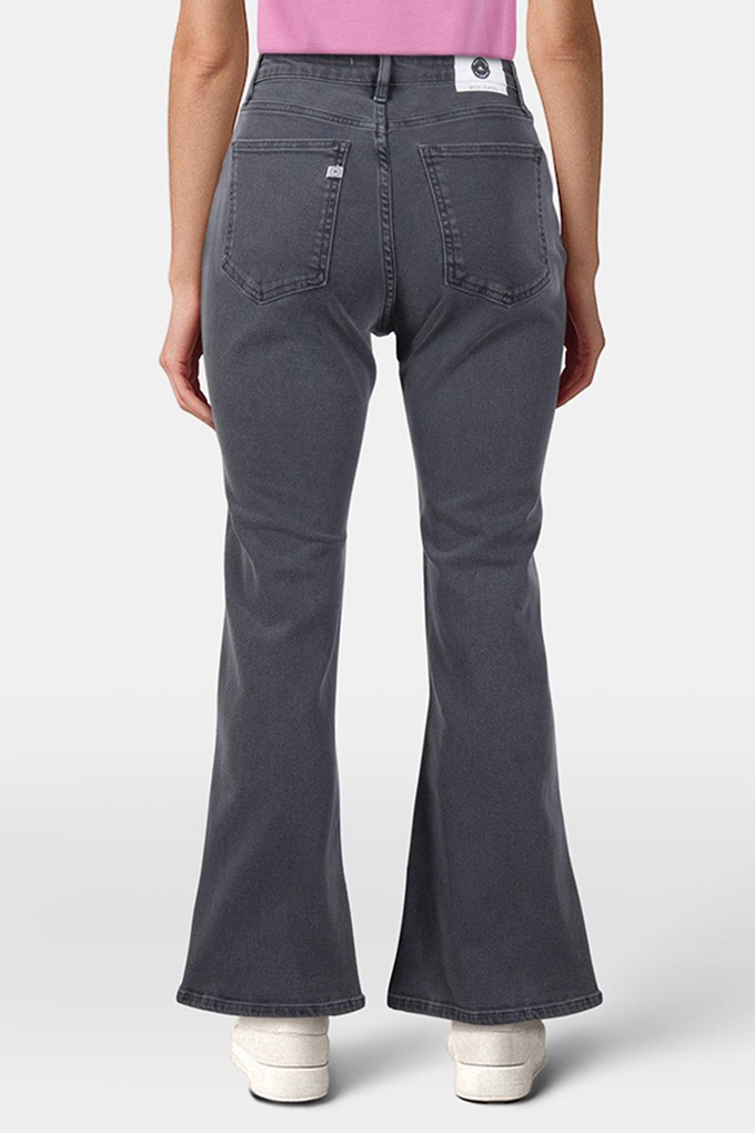 Isy Flared - O3 Grey from Mud Jeans