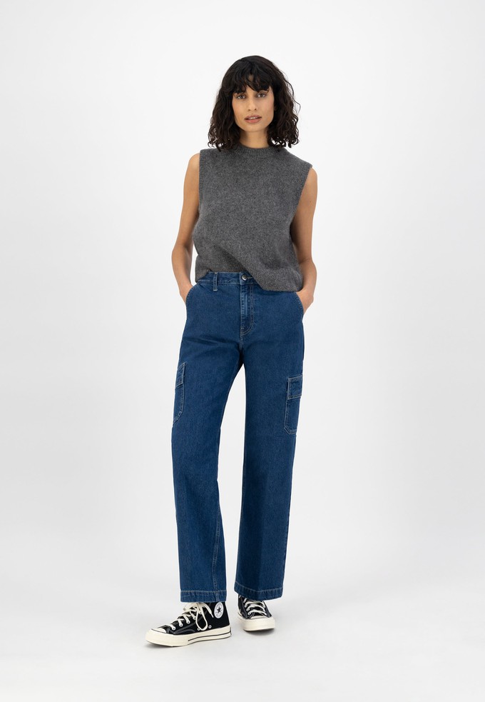 Wilma Works - Stone Indigo from Mud Jeans