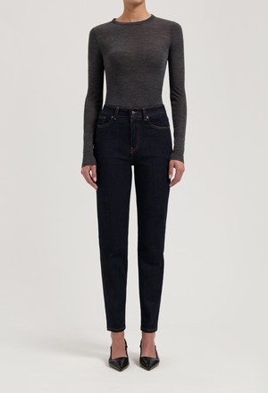 Mams High Tapered - Strong Blue from Mud Jeans
