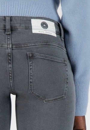 Skinny Lilly - O3 Grey from Mud Jeans