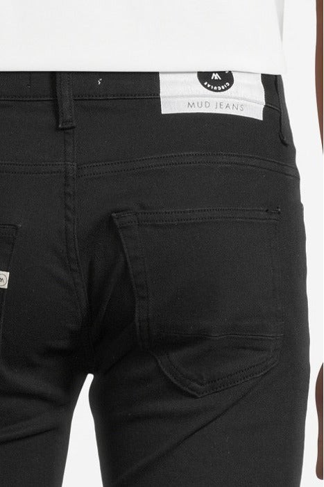 Regular Dunn Stretch - Dip Black from Mud Jeans