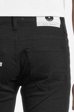 Regular Dunn Stretch - Dip Black from Mud Jeans