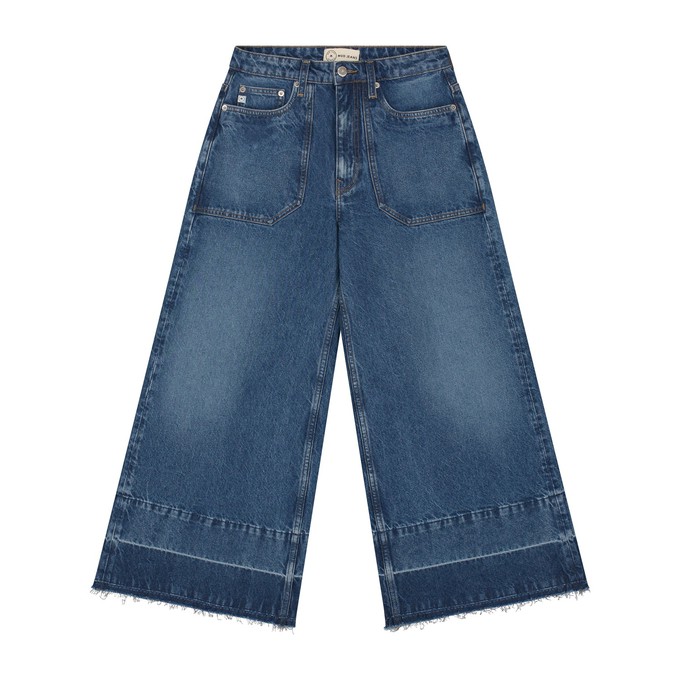 Sara Works Cropped - Medium Stone from Mud Jeans