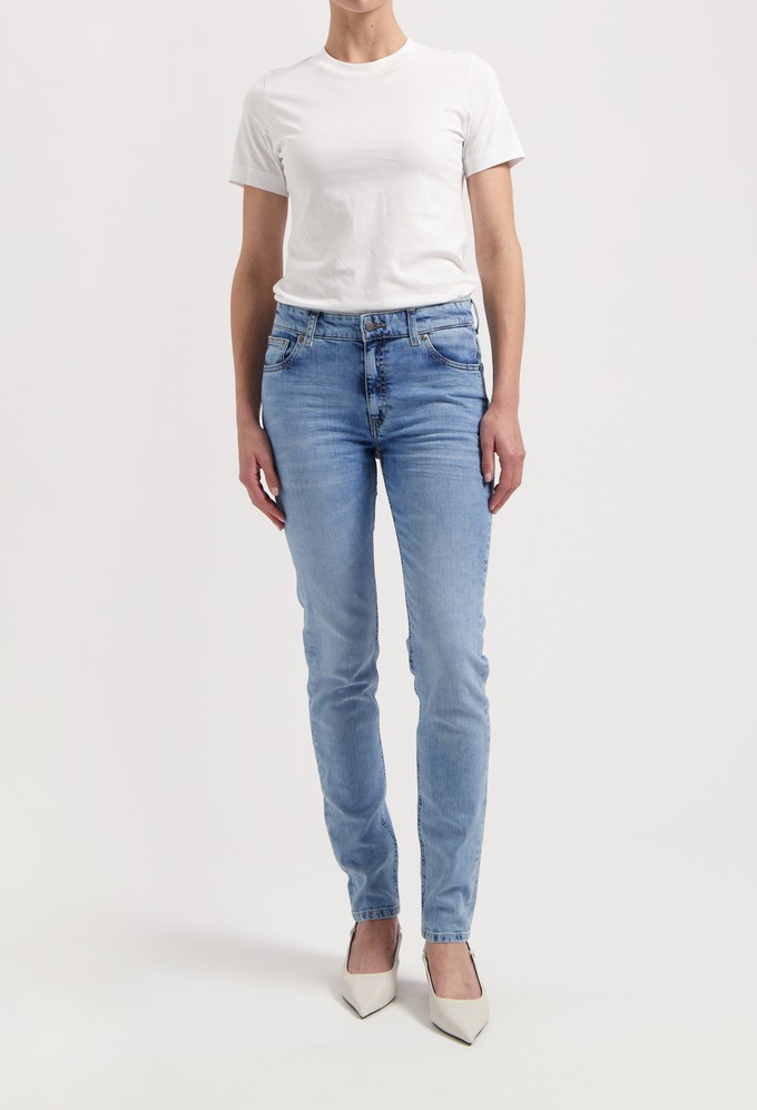 Skyler Mid Skinny - Original Stone from Mud Jeans