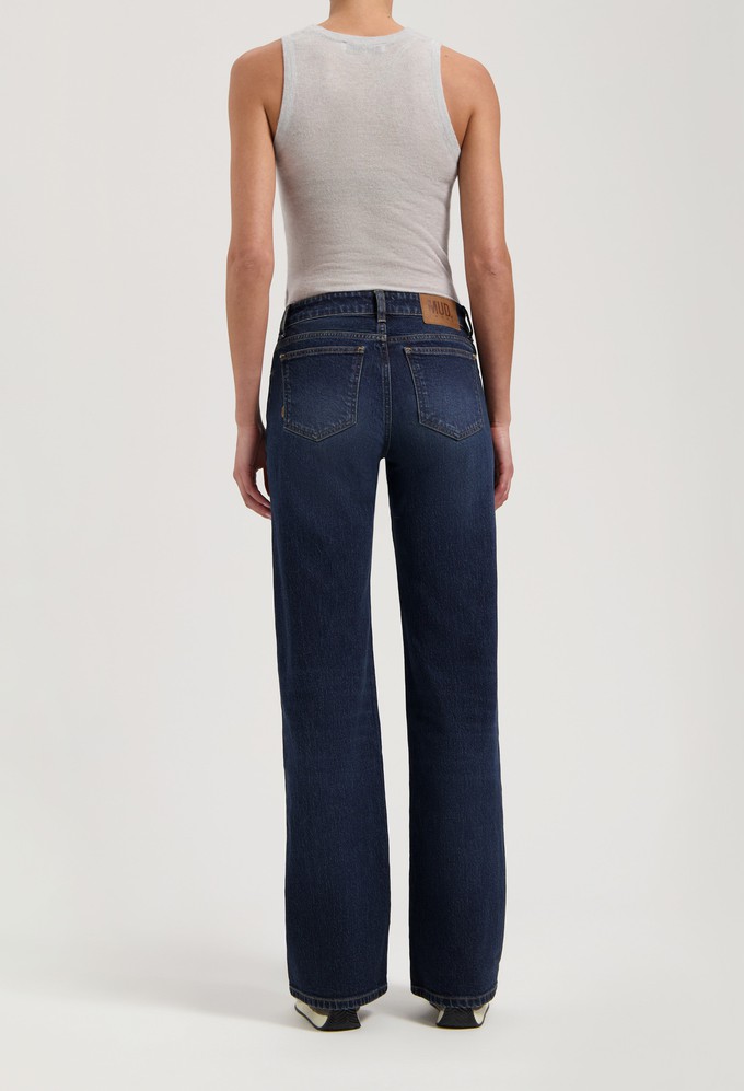 Cleo Mid Loose - Rustic Blue from Mud Jeans