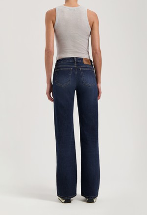 Cleo Mid Loose - Rustic Blue from Mud Jeans