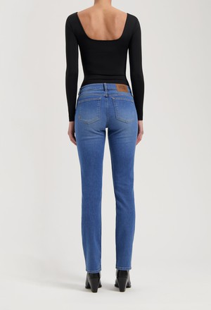 Logan High Slim - Fresh Fade from Mud Jeans