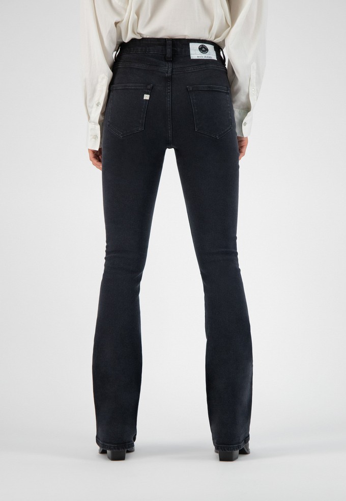 Flared Hazen - Stone Black from Mud Jeans