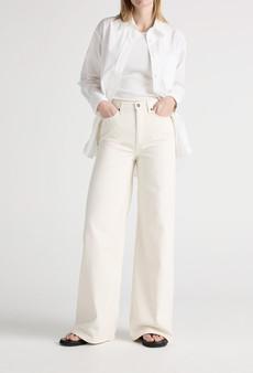 Sara High Loose - Natural via Mud Jeans