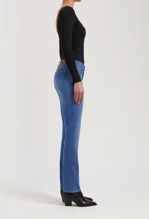Logan High Slim - Fresh Fade from Mud Jeans