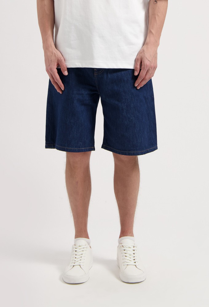 James Denim Short - Stone Indigo from Mud Jeans