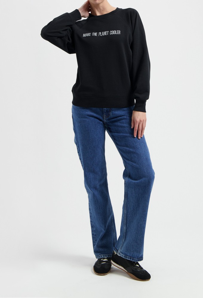 Clara Sweatshirt - Black from Mud Jeans