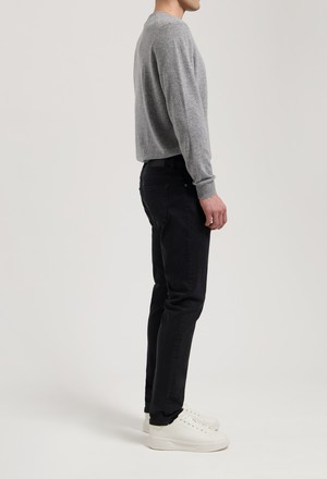 Rick Mid Slim - Stone Black from Mud Jeans