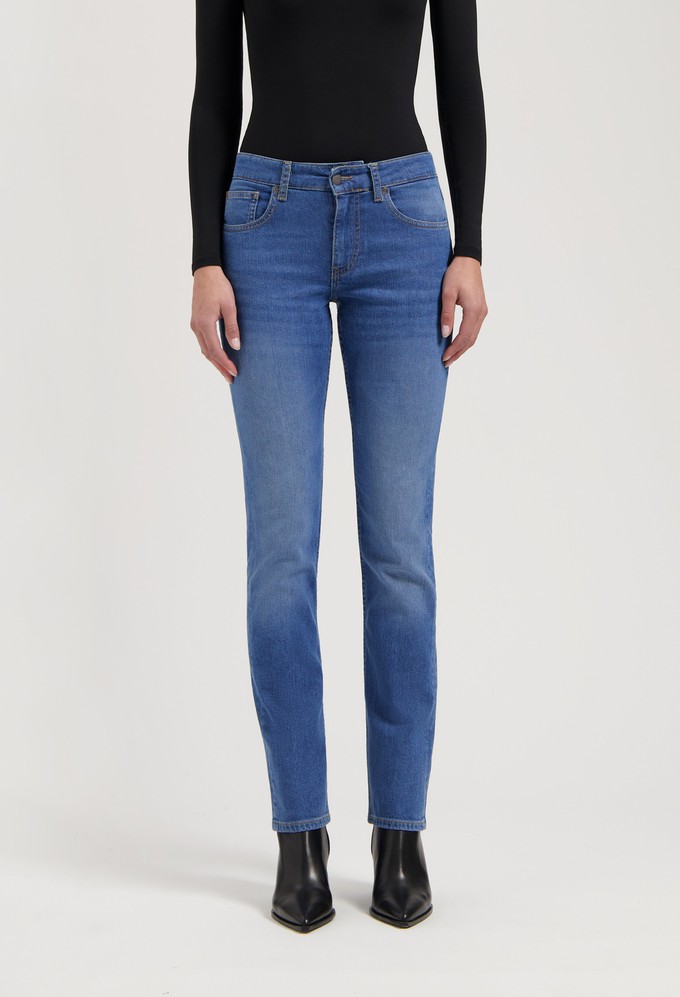 Logan High Slim - Fresh Fade from Mud Jeans