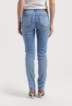 Skyler Mid Skinny - Original Stone from Mud Jeans