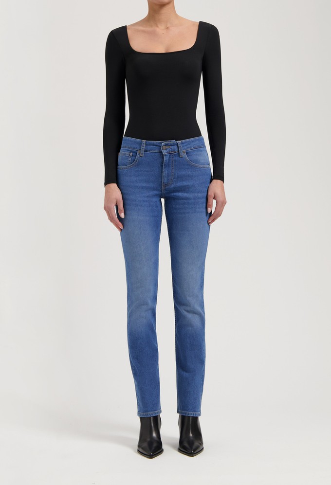 Logan High Slim - Fresh Fade from Mud Jeans