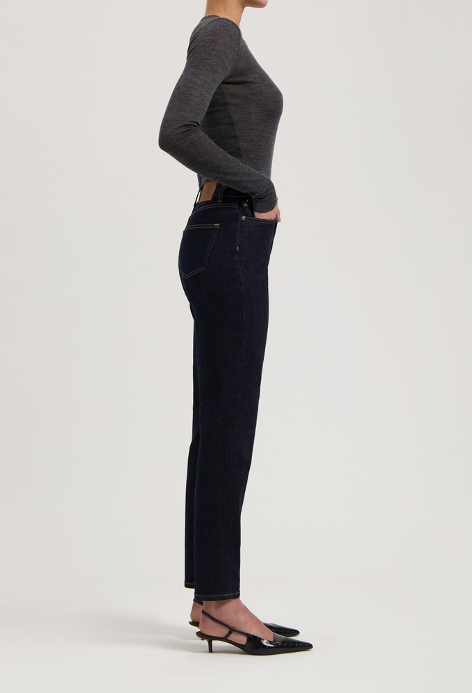 Mams High Tapered - Strong Blue from Mud Jeans