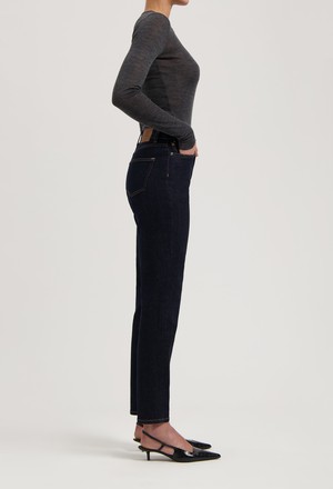 Mams High Tapered - Strong Blue from Mud Jeans