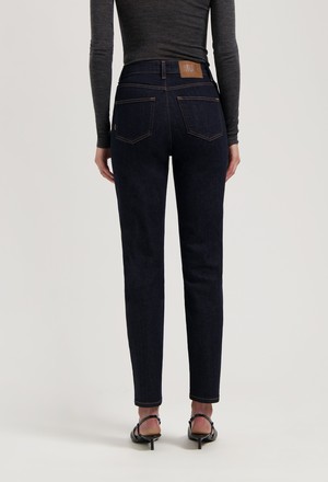 Mams High Tapered - Strong Blue from Mud Jeans