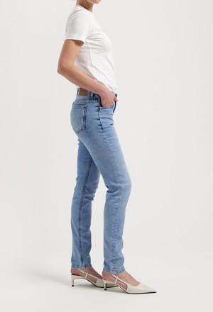Skyler Mid Skinny - Original Stone from Mud Jeans